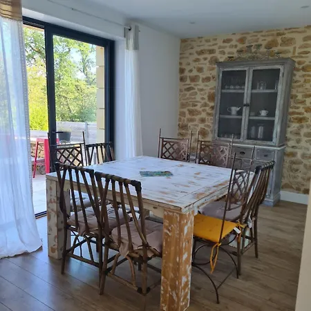 別荘 En Pierre- 8 Pers- 4ch- Piscine & Clim-proche Sarlat- Vue Panoramique *